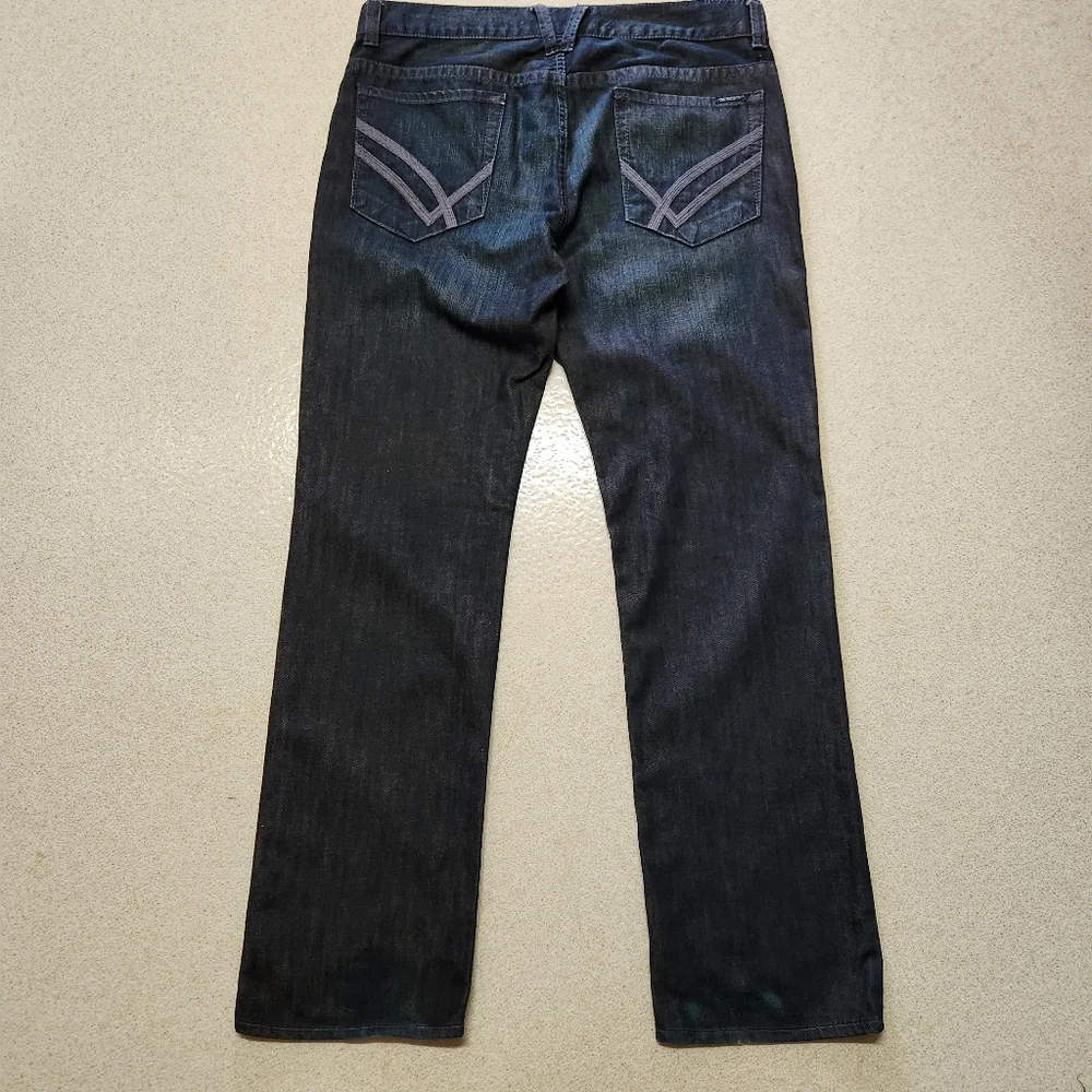William Rast Ben Straight & Regular jeans Size 36 Dark wash denim - Picture 10 of 14